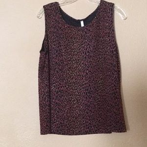 Animal Print Camisole / Sleeveless Blouse